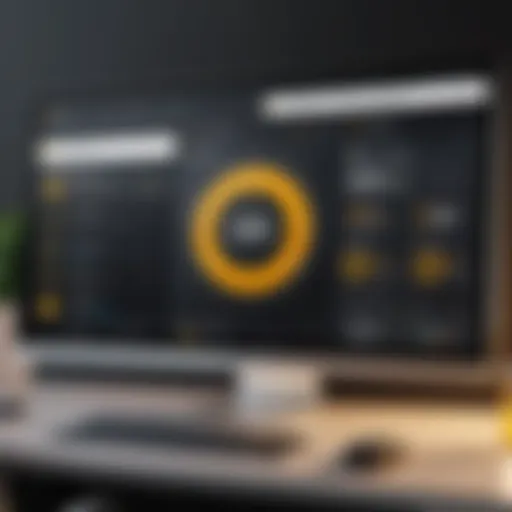 Norton Internet Security dashboard showcasing real-time protection features