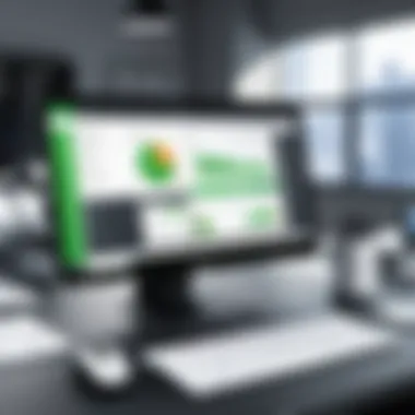 Overview of QuickBooks Features for Mechanics Dashboard view of QuickBooks tailored for mechanics