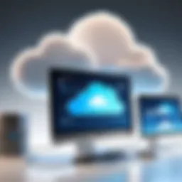 Illustration of diverse cloud backup options