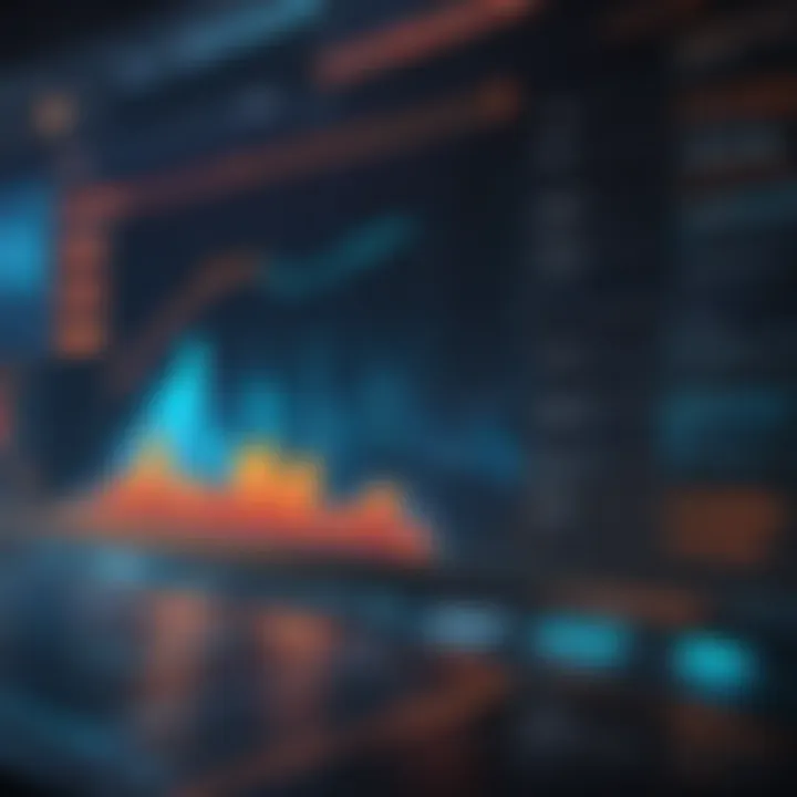 Graph showcasing performance metrics of virtual firewalls