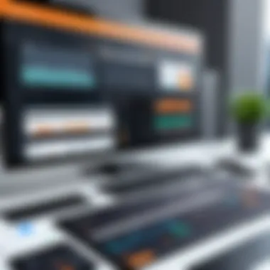 A detailed dashboard view of Procore showcasing project metrics and analytics.