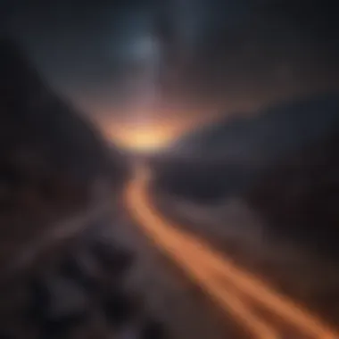 Glowing Pathways Through the Galactic Abyss Radiant Trails of Comet ML