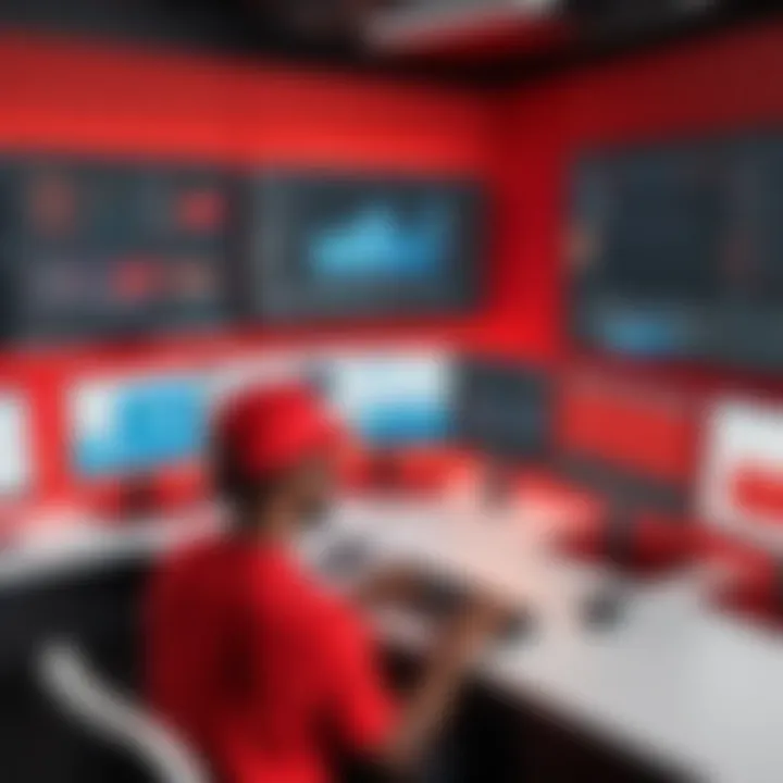 User interface of Red Hat CodeReady Studio in action