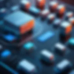 Visual representation of supply chain optimization solutions