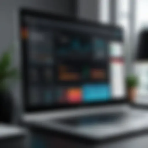 Illustration of SonarQube dashboard showcasing code quality metrics