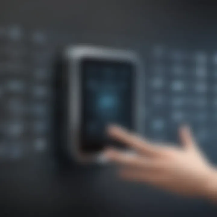 Conceptual design showcasing streamlined access control