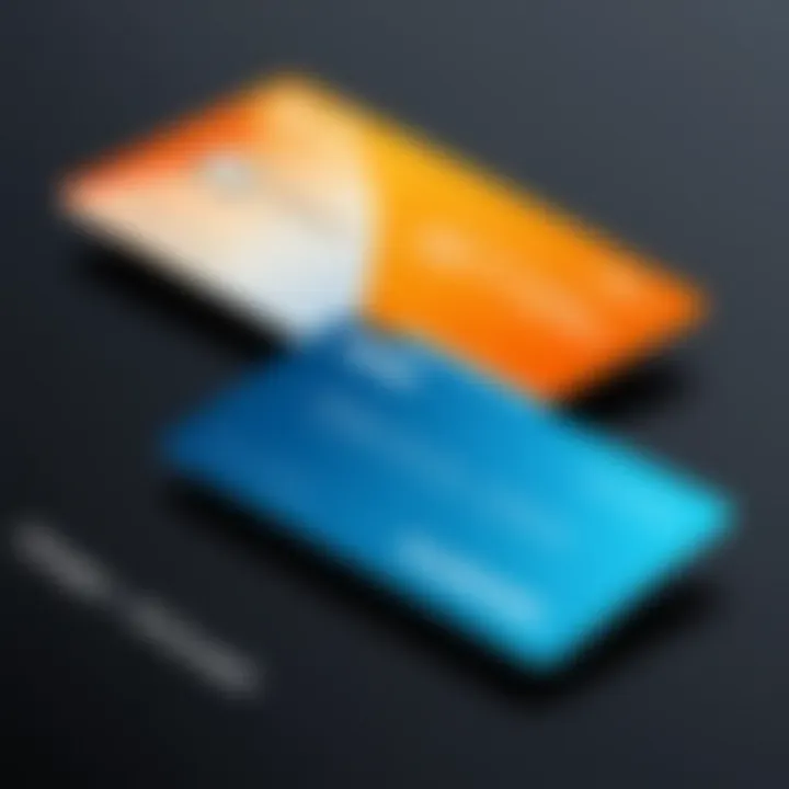 A digital gift card representing various reward options