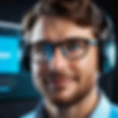 The Technology Powering Skype Calls Diagram illustrating the technology behind Skype calls