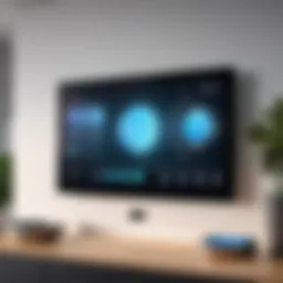 Smart home automation system display