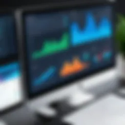 Visual representation of TIBCO BI dashboard showcasing analytics features