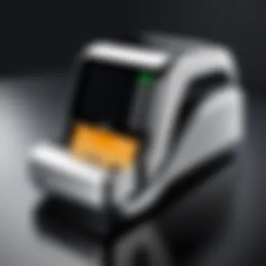 Sleek and Modern Toast POS Terminal Advanced Toast POS terminal showcasing sleek design and user interface