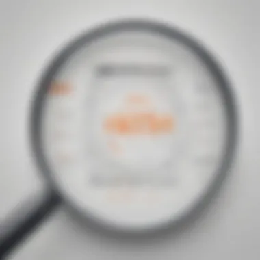 Thomson Reuters UltraTax Pricing Analysis Illustration depicting a magnifying glass focusing on pricing details