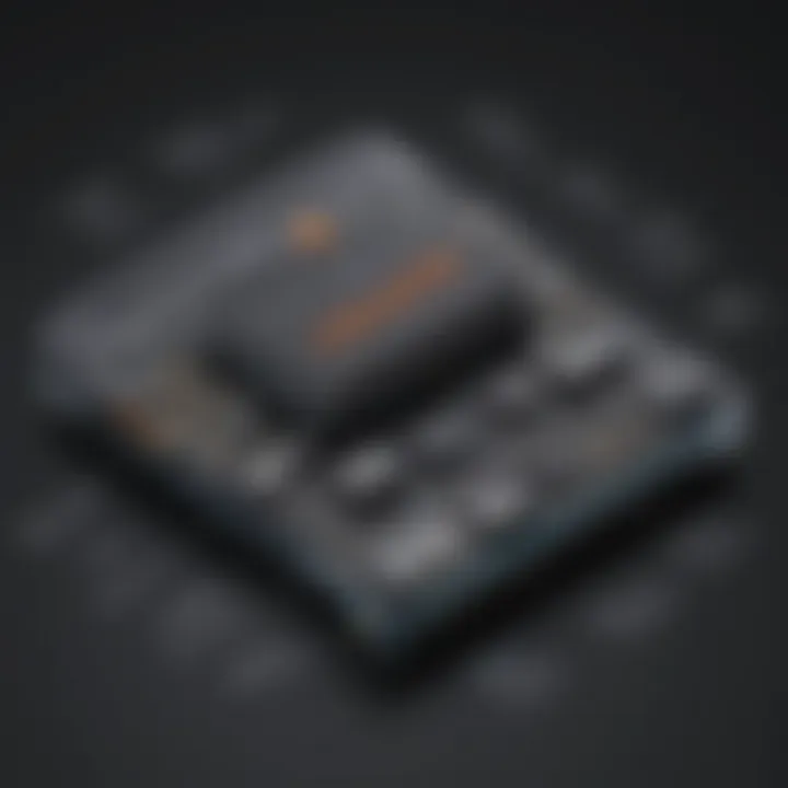 Visual concept showing intricate details of service fees in UltraTax