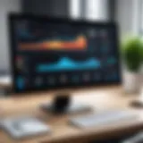 Visual representation of call tracking analytics dashboard displaying key performance indicators.