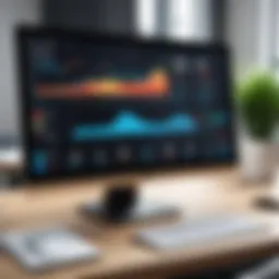 Visual representation of call tracking analytics dashboard displaying key performance indicators.