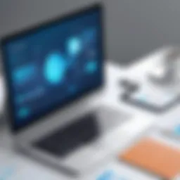 Visual representation of case management workflow