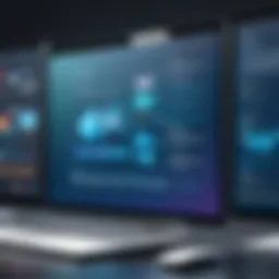 A visual representation of various CMS platforms showcasing their interfaces and features.