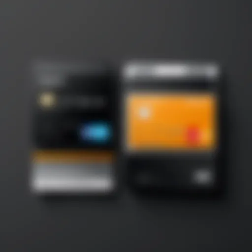 Visual representation of various credit cards accepted by Square.