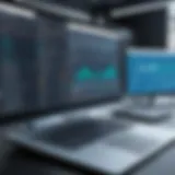 Visual representation of inspection scheduling software functionalities