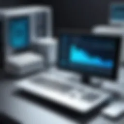 Visual representation of automated data systems enhancing operational efficiency.