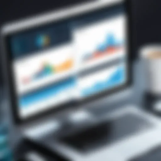 Salesforce dashboard showcasing analytics and reports