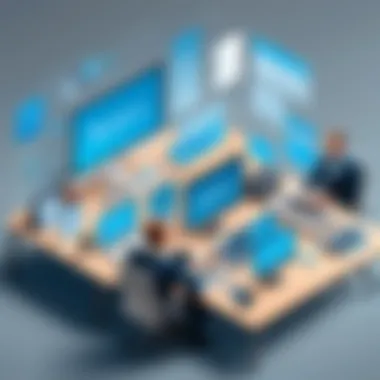 Sales Operations Using Salesforce Sales team leveraging Salesforce for streamlined operations
