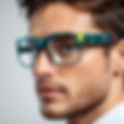 Visual representation of scouter monitoring technology