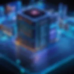 Conceptual diagram illustrating the architecture of Software-Defined Networking.