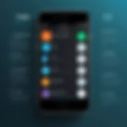 Insightful user interface of the Jive Phone app showcasing its features