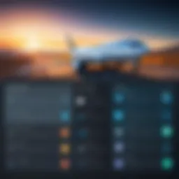 A detailed infographic depicting the travel preferences of corporate clients