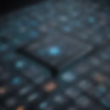 Digital Transformation Visualization of digital transformation in software industry
