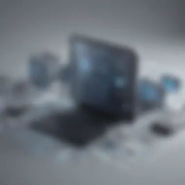 Software Innovation Illustration symbolizing software innovation and evolution