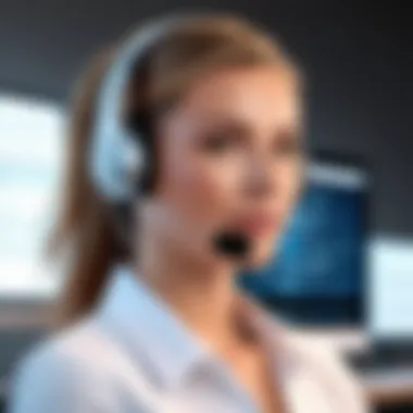 Customer Support Interface of Vanco Events Customer support interface of Vanco Events