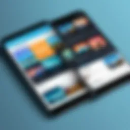 Vimeo app interface showcasing video playback features