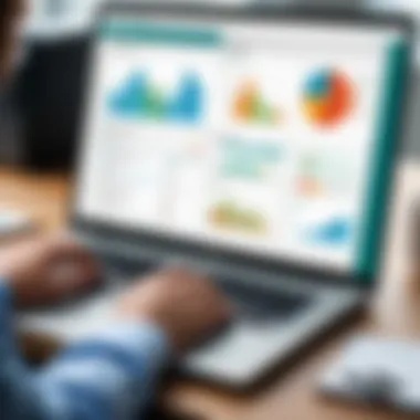 Graphical representation of compliance reporting within Wolters Kluwer Fixed Asset Manager